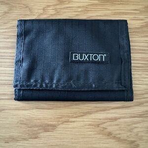 Buxton Textured Black Bilfold Wallet